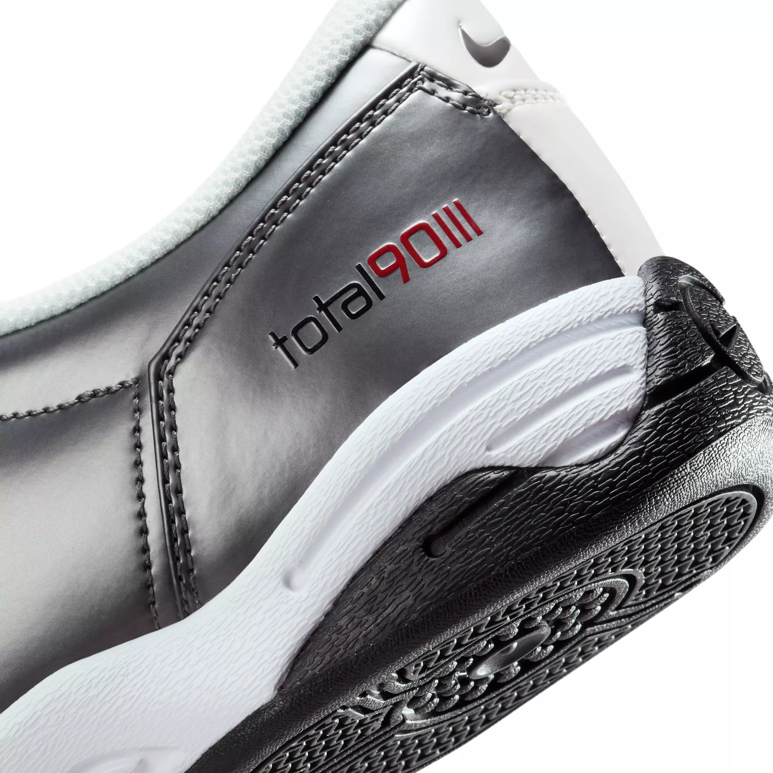 Nike Total 90 "Light Graphite/White/Black/Metallic Summit White" Men's Shoe - LT GRAPHITE/WHITE/BLACK/WHITE