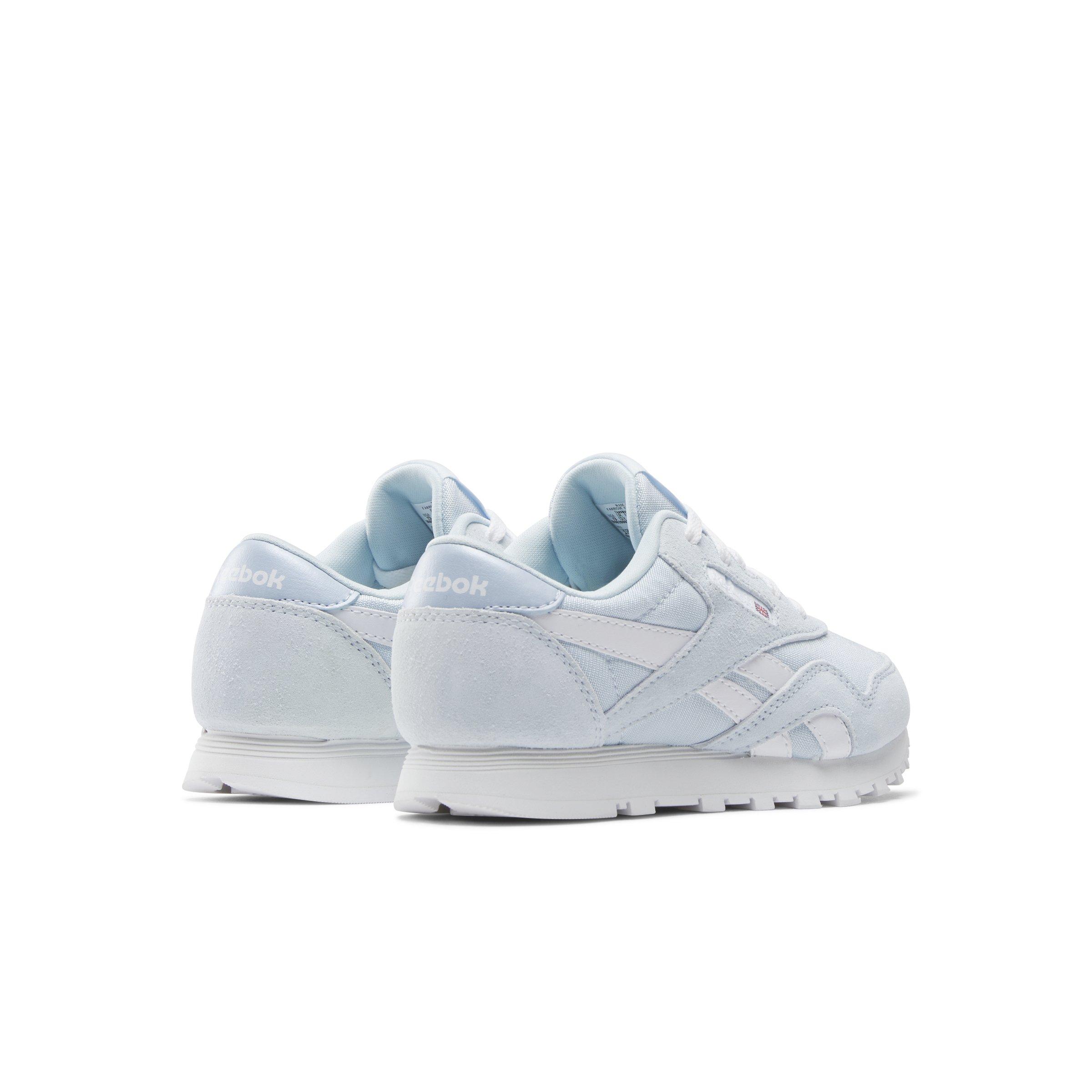 Reebok Classic Nylon Preschool Boys' "Light Blue/White" Shoe