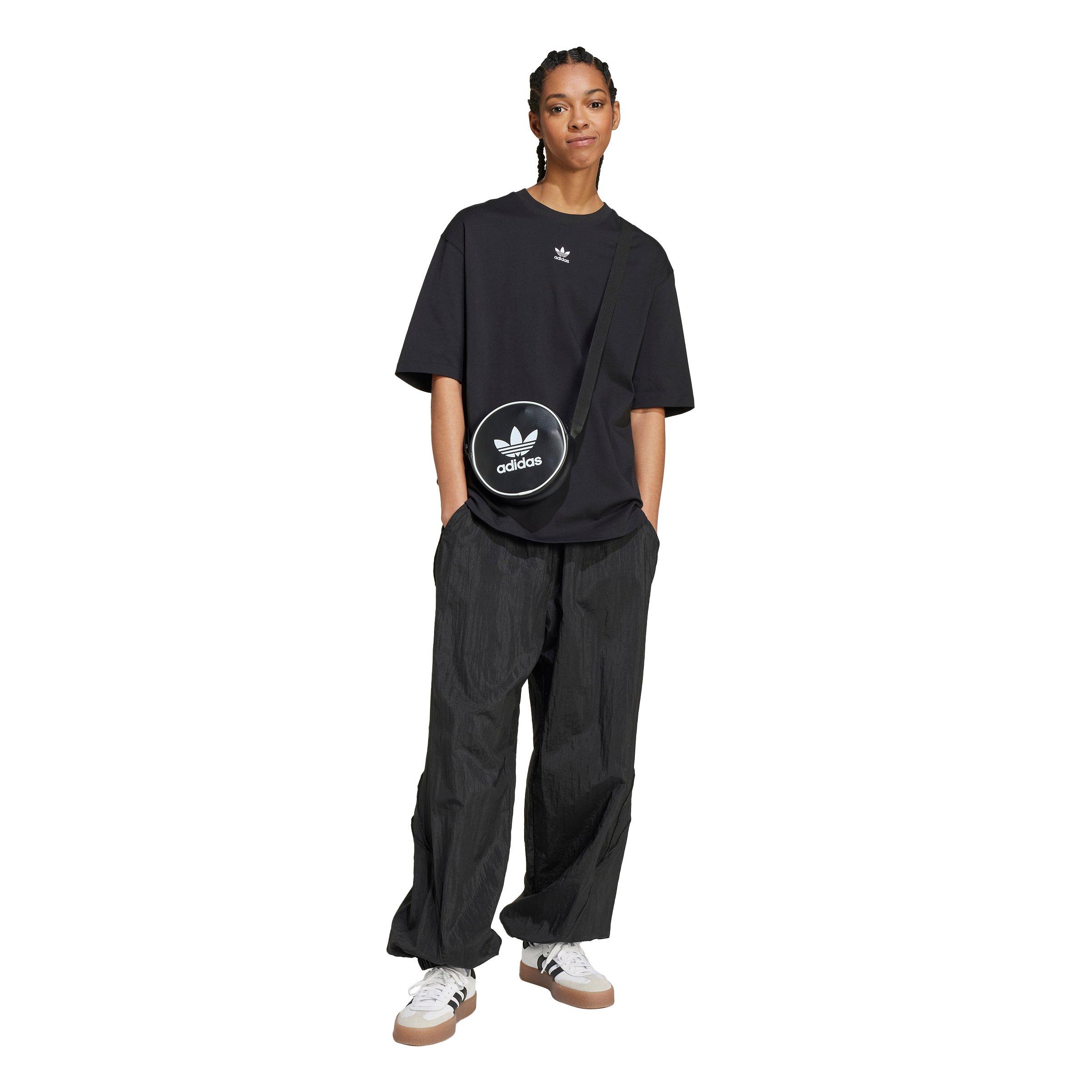 adidas Originals Women's Essentials Boyfriend Loose Tee - Black - BLACK Thumbnail View 5