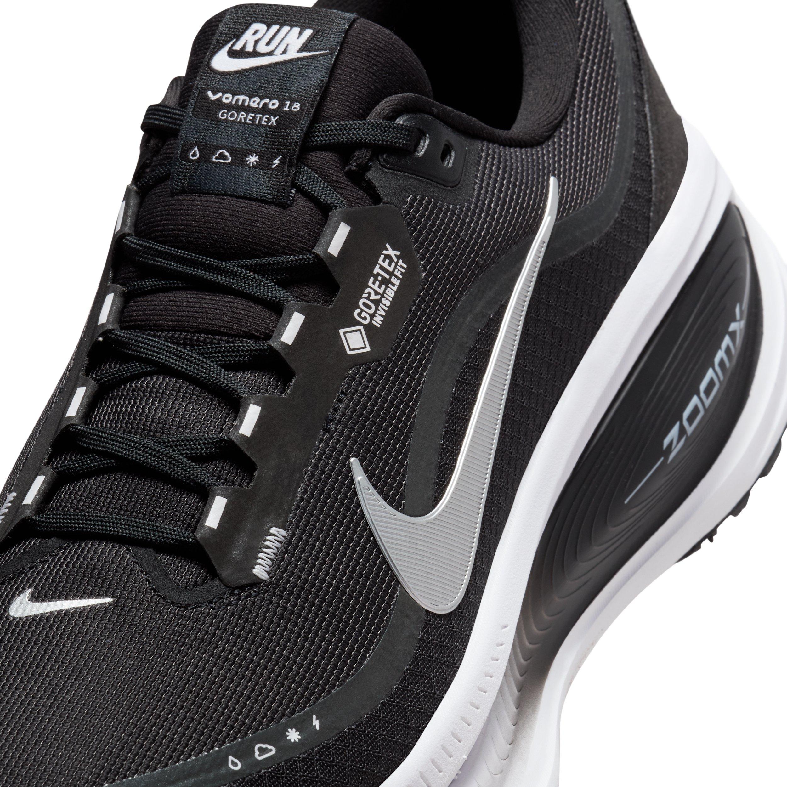 Nike Vomero 18 GORE-TEX "Black/Anthracite/White/Metallic Silver" Men's Running Shoe - BLACK/ANTHRACITE/WHITE/SILVER Thumbnail View 7