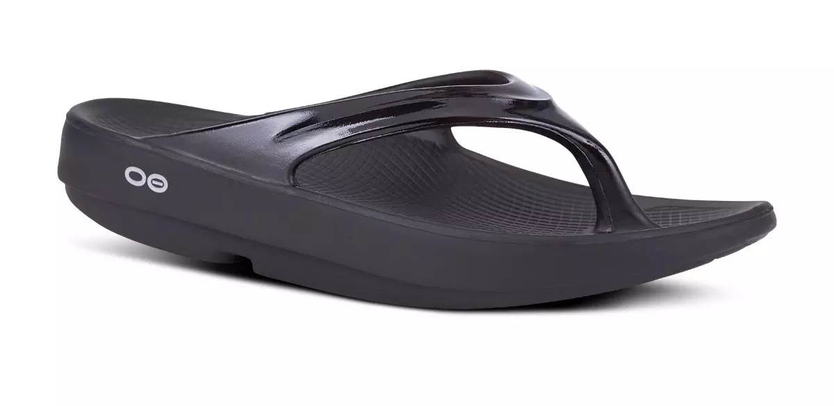 Oofos Oolala "Black" Women's Sandal - BLACK