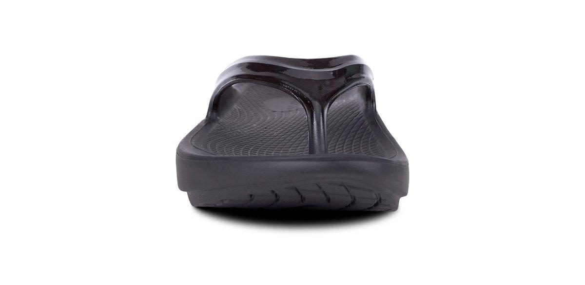 Oofos Oolala "Black" Women's Sandal - BLACK Thumbnail View 4