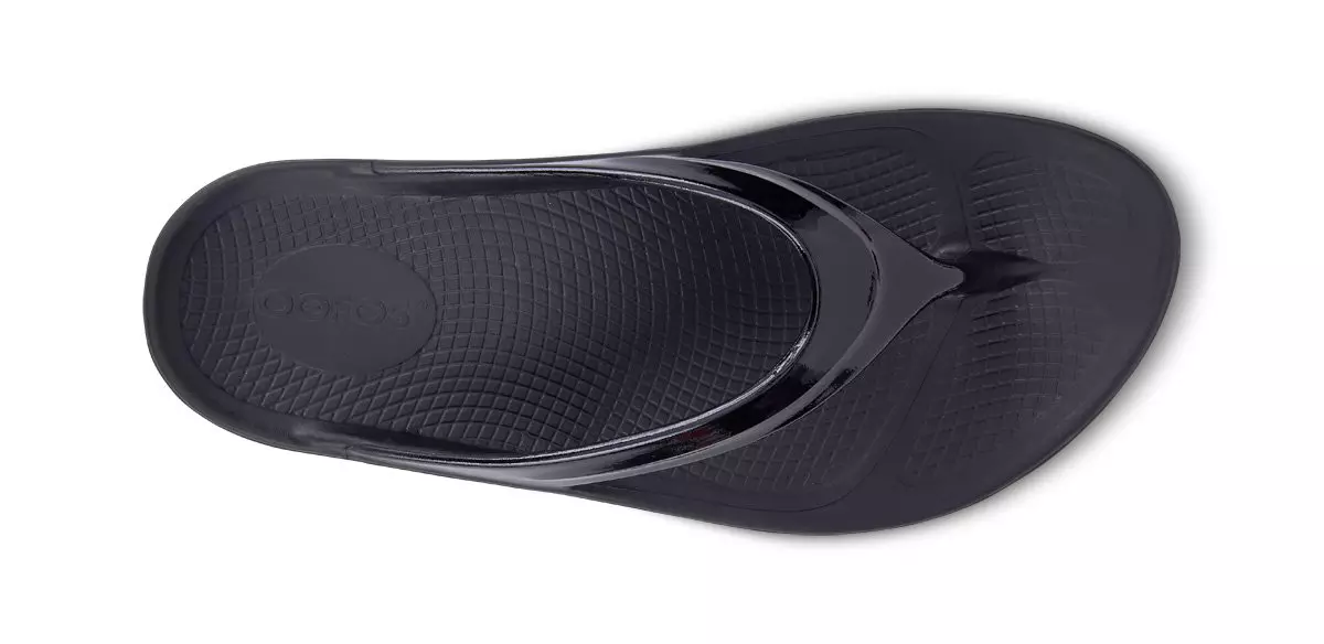 Oofos Oolala "Black" Women's Sandal - BLACK