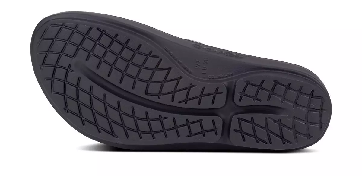 Oofos Oolala "Black" Women's Sandal - BLACK