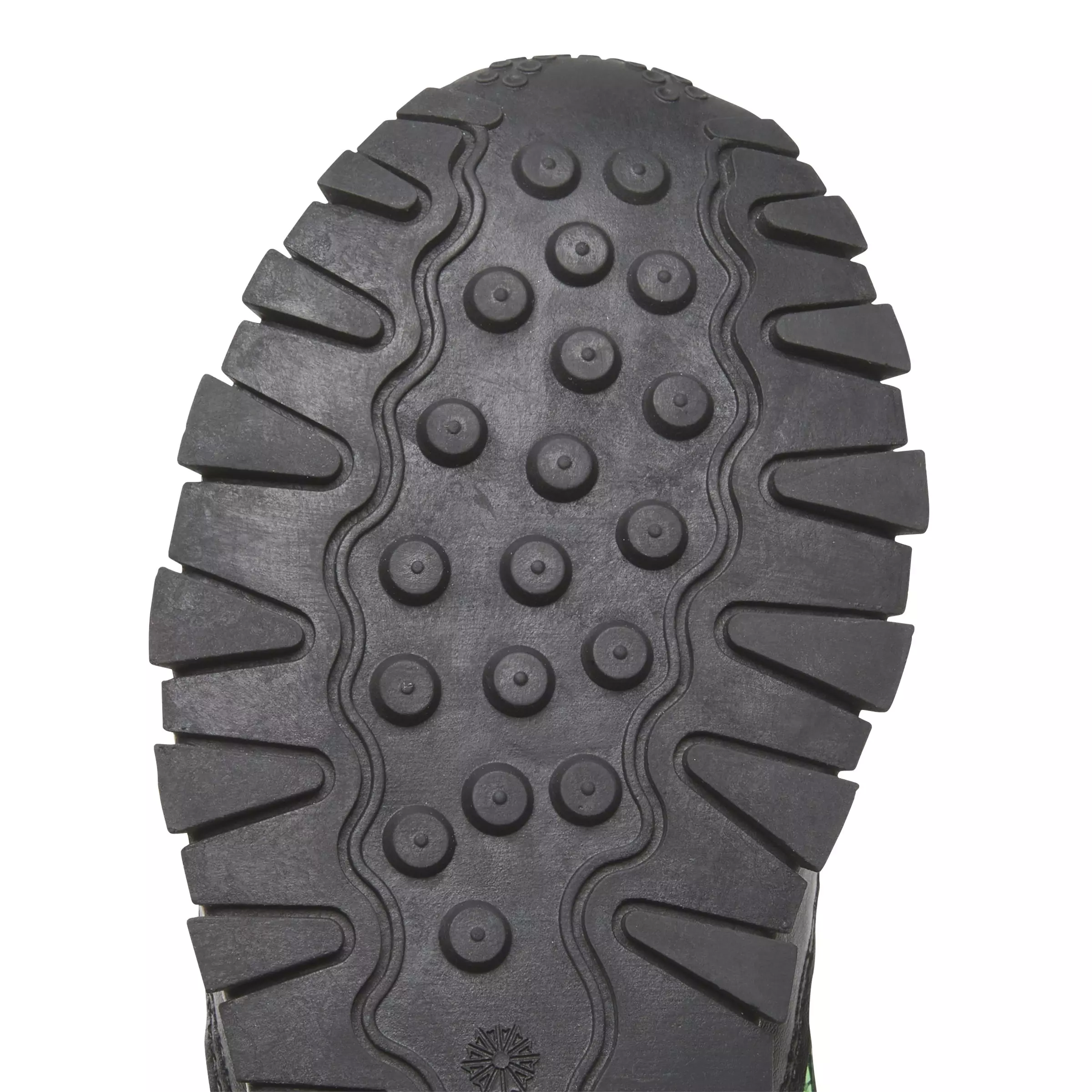 Reebok Classic Leather "Black/Green/Blue" Preschool Boys' Shoe - BLACK/GREEN/BLUE