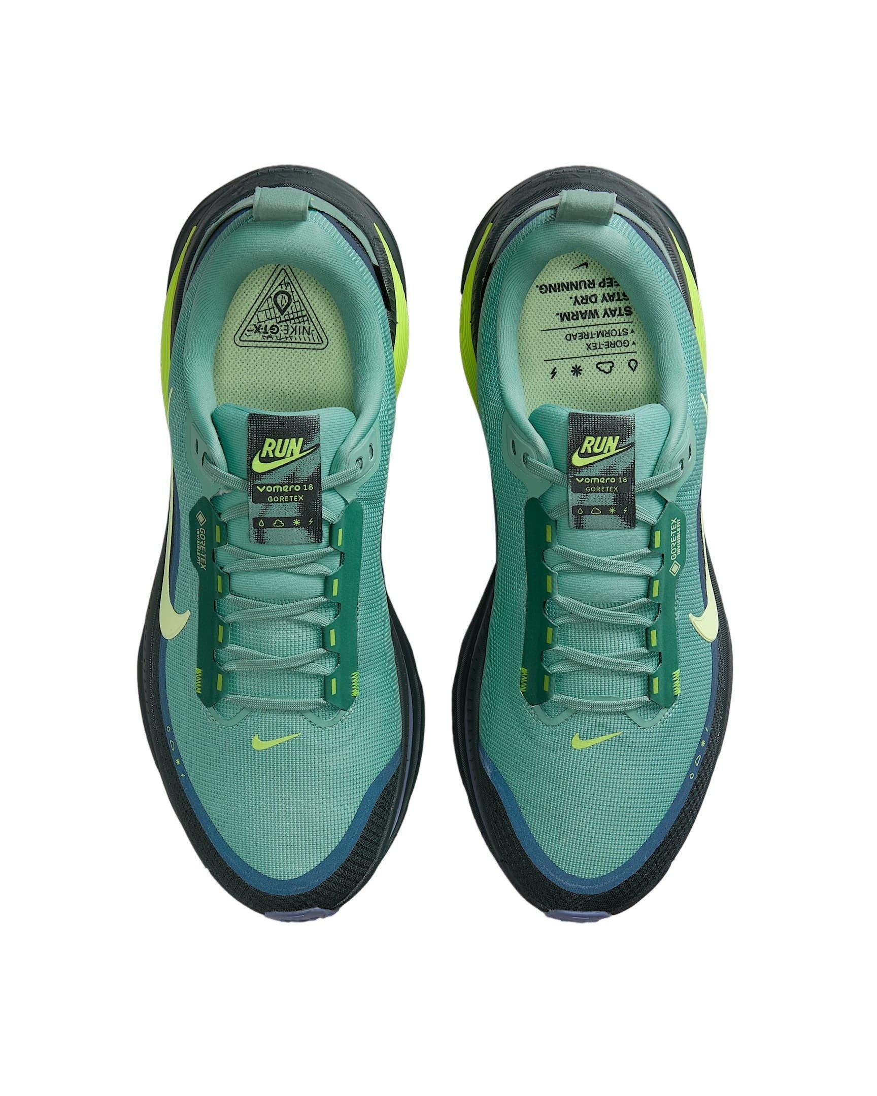 Nike Vomero 18 GORE-TEX "Seaweed/Cannon/Volt/Barely Volt" Men's Running Shoe - SEAWEED/CANNON/VOLT/VOLT Thumbnail View 4