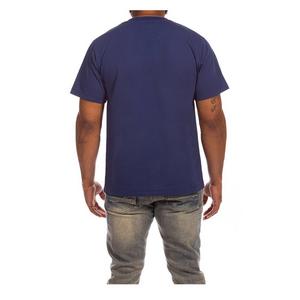 AKOO Men's Royal Short Sleeve Knit Tee - Navy - NAVY
