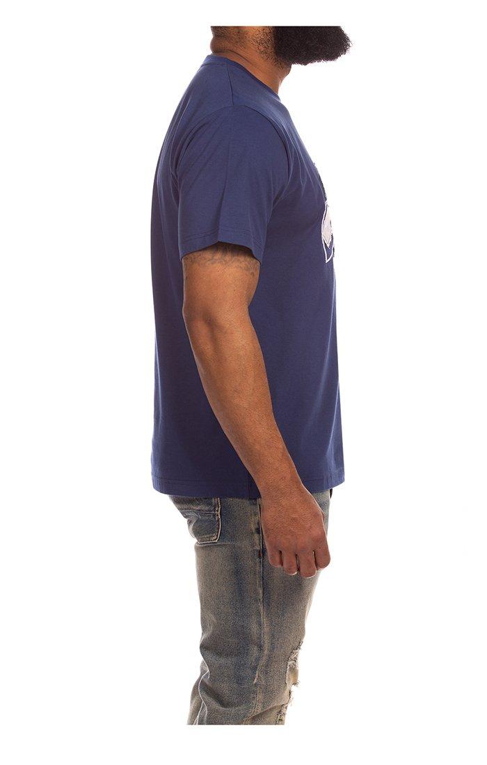 AKOO Men's Royal Short Sleeve Knit Tee - Navy - NAVY