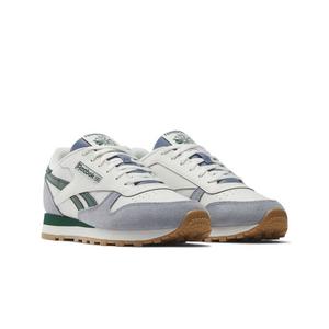 Reebok Classic Leather "Slate/Off White/Dark Green" Grade School Boys' Shoe