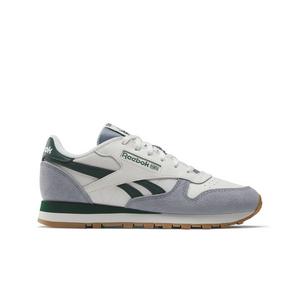 Reebok Classic Leather "Slate/Off White/Dark Green" Grade School Boys' Shoe