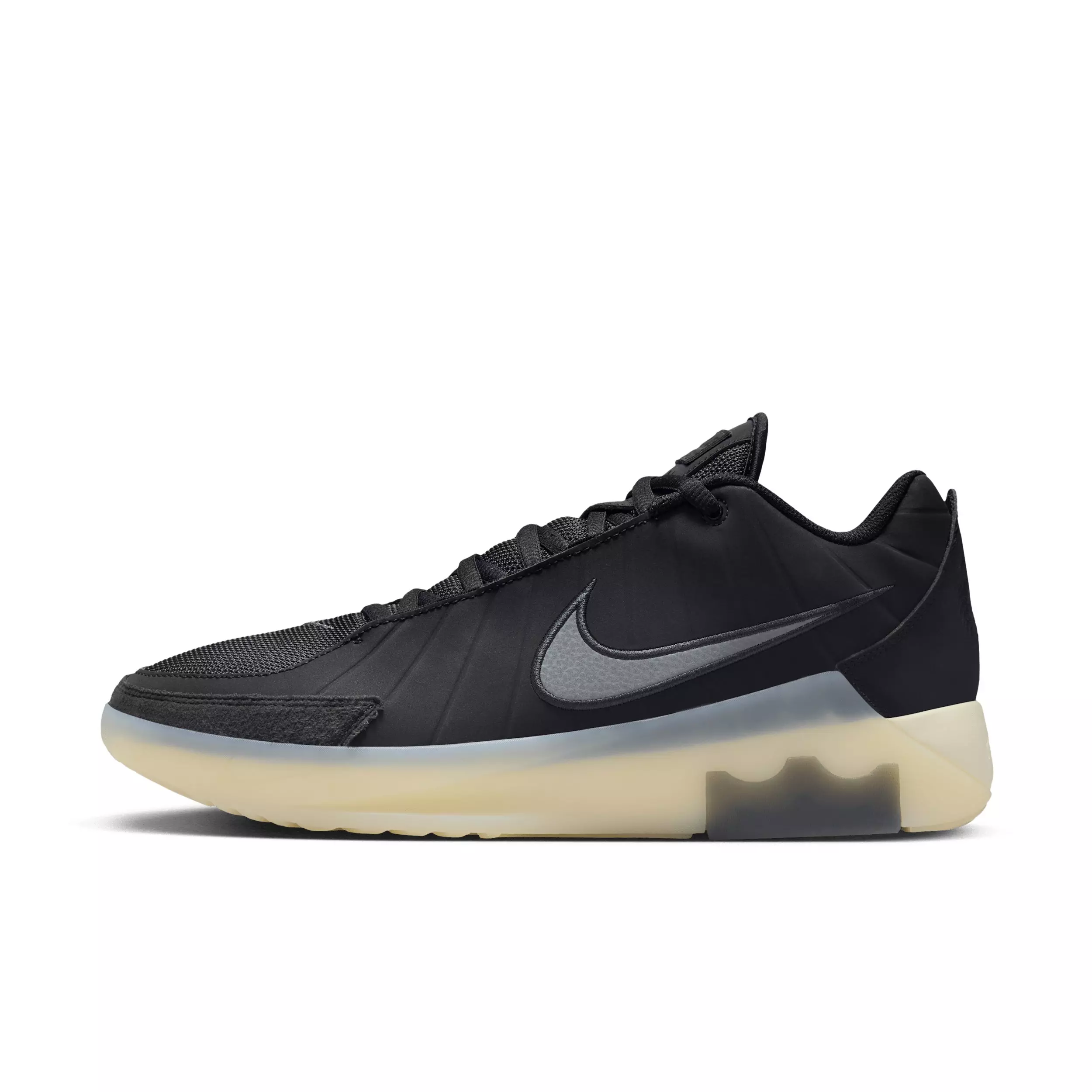 Nike LeBron Witness 9 "Black/Coconut Milk/Iron Grey" Men's Basketball Shoe - BLACK/MILK/GREY