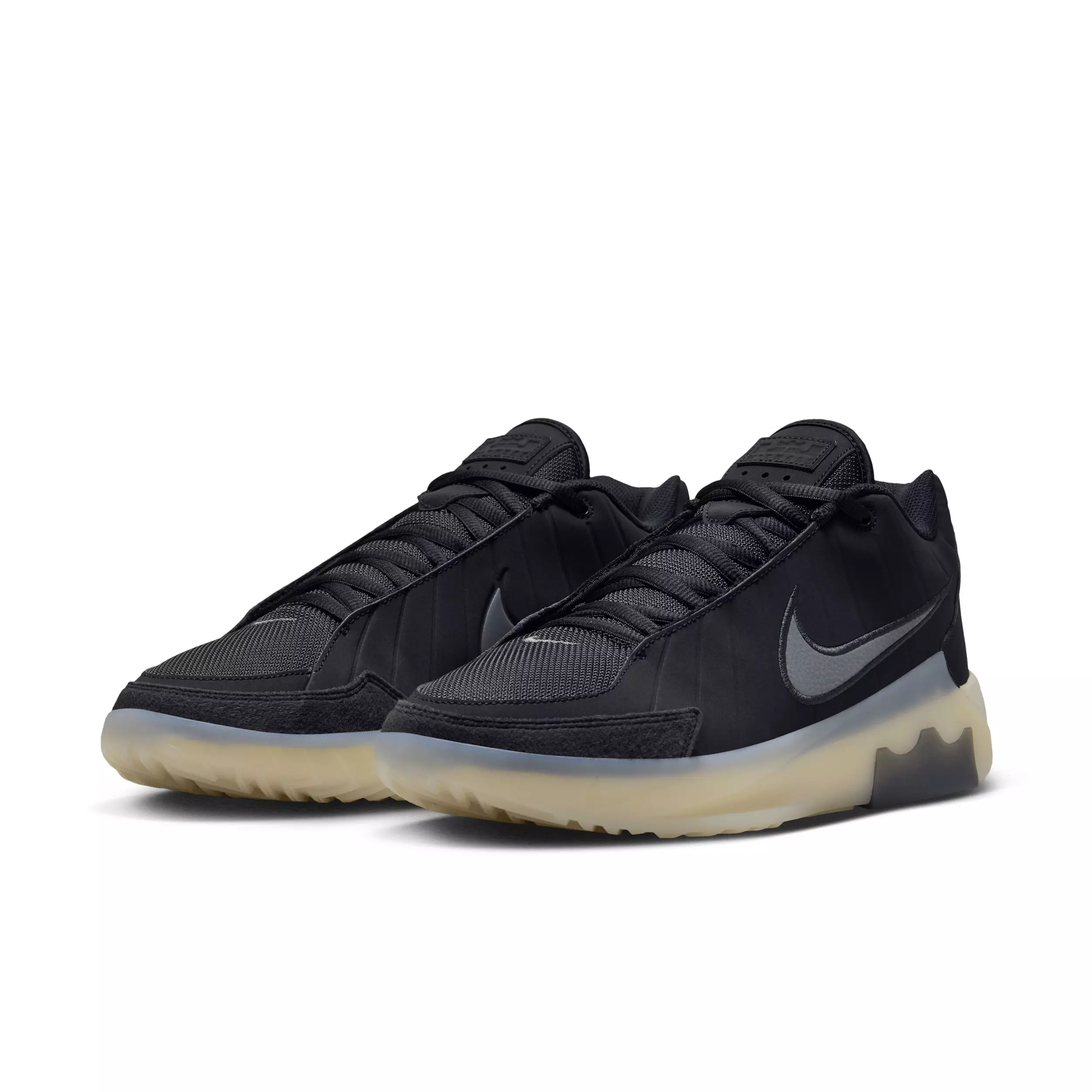 Nike LeBron Witness 9 "Black/Coconut Milk/Iron Grey" Men's Basketball Shoe - BLACK/MILK/GREY