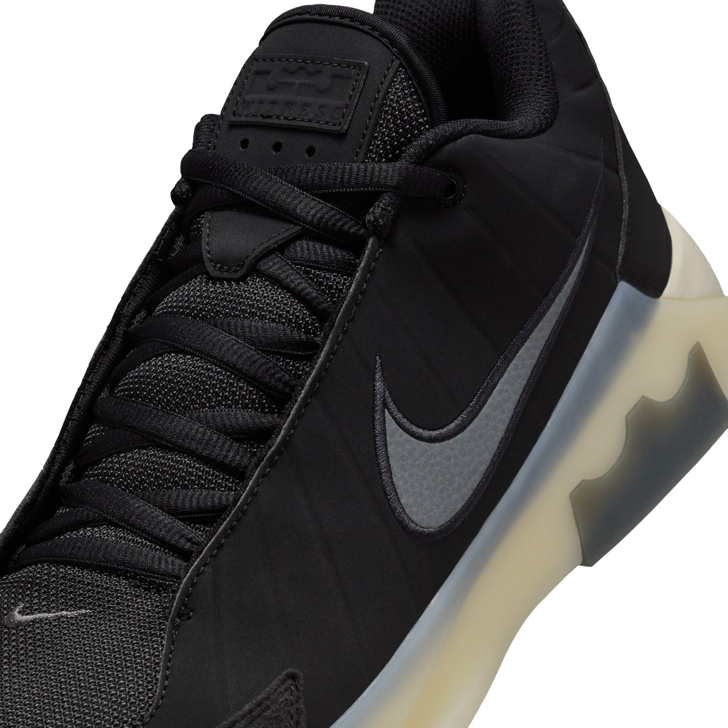 Nike LeBron Witness 9 "Black/Coconut Milk/Iron Grey" Men's Basketball Shoe - BLACK/MILK/GREY Thumbnail View 7