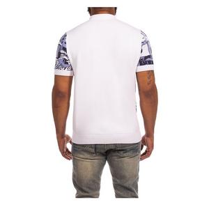 AKOO Men's INTL Short Sleeve Polo - White - WHITE