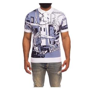 AKOO Men's INTL Short Sleeve Polo - White - WHITE