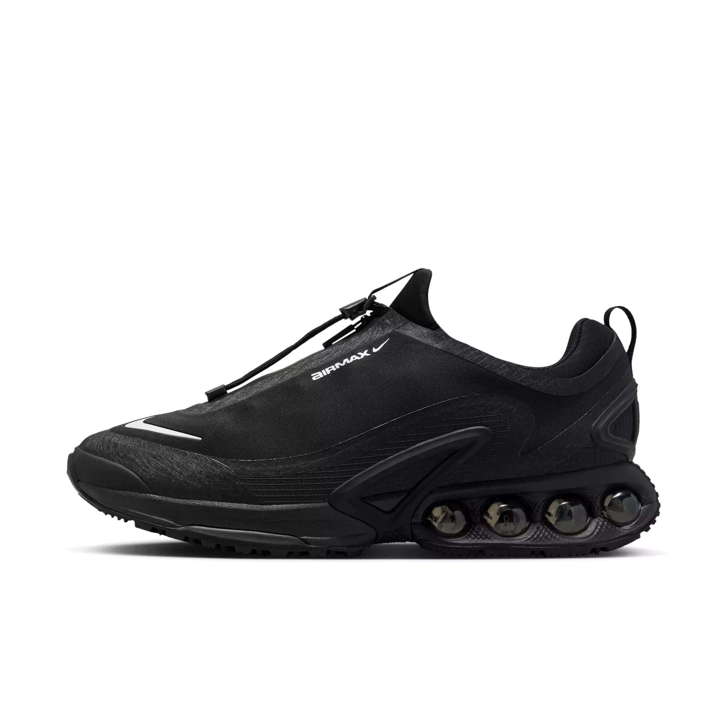 Nike Air Max Dn Roam "Black/Black/Black/Metallic Silver" Men's Shoe - BLACK/BLACK/BLACK/SILVER