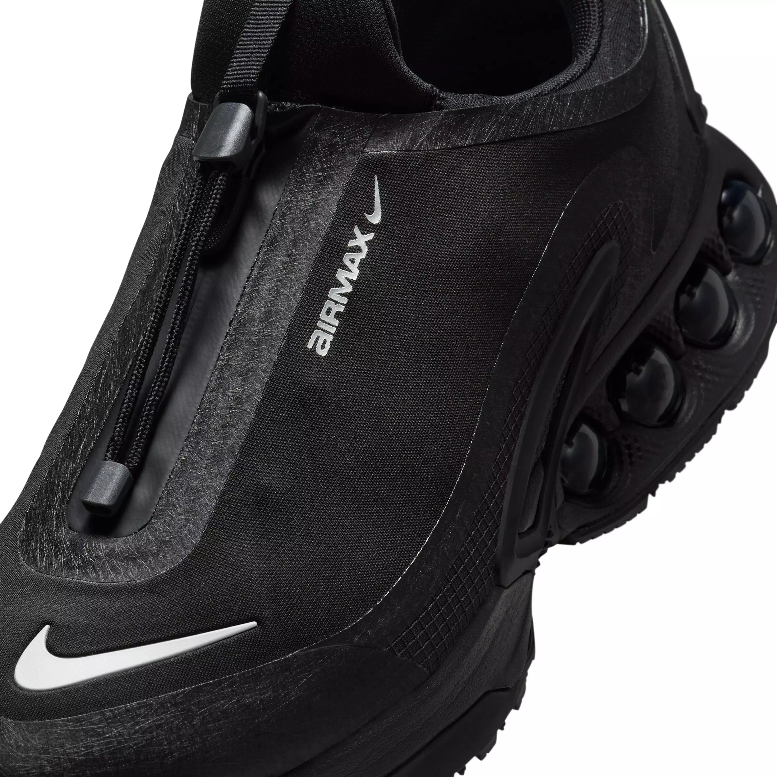 Nike Air Max Dn Roam "Black/Black/Black/Metallic Silver" Men's Shoe - BLACK/BLACK/BLACK/SILVER