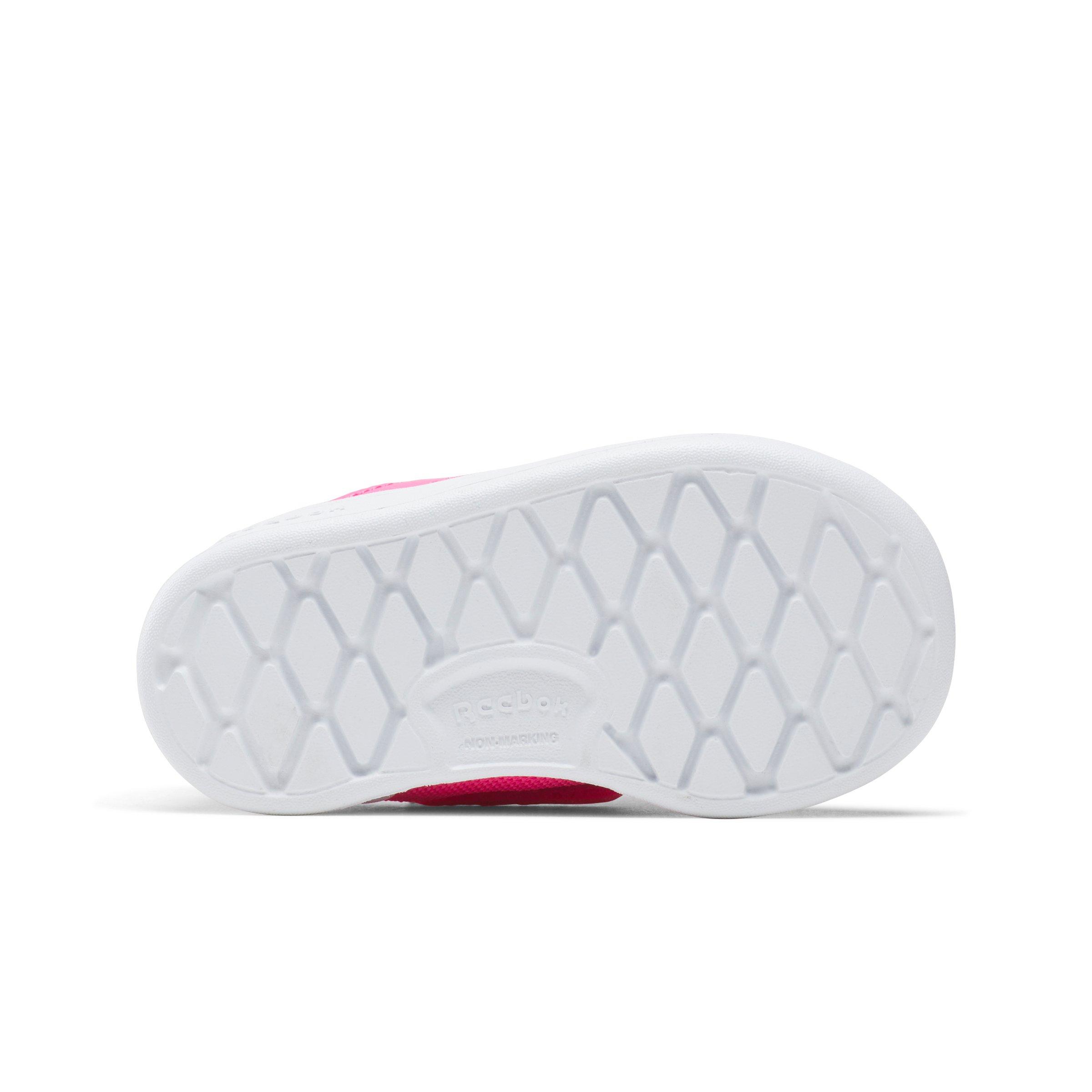 Reebok Club C Revenge Slip-On Infant Girls' "Pink/White" Shoe