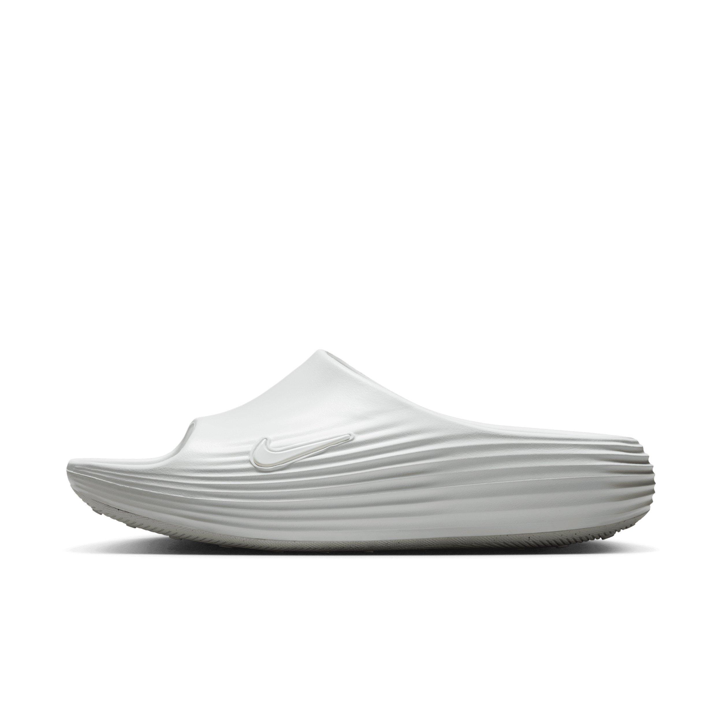 Nike ReactX Rejuven8 "Summit White/Summit White/Summit White" Men's Slide - WHITE/WHITE/WHITE Thumbnail View 2