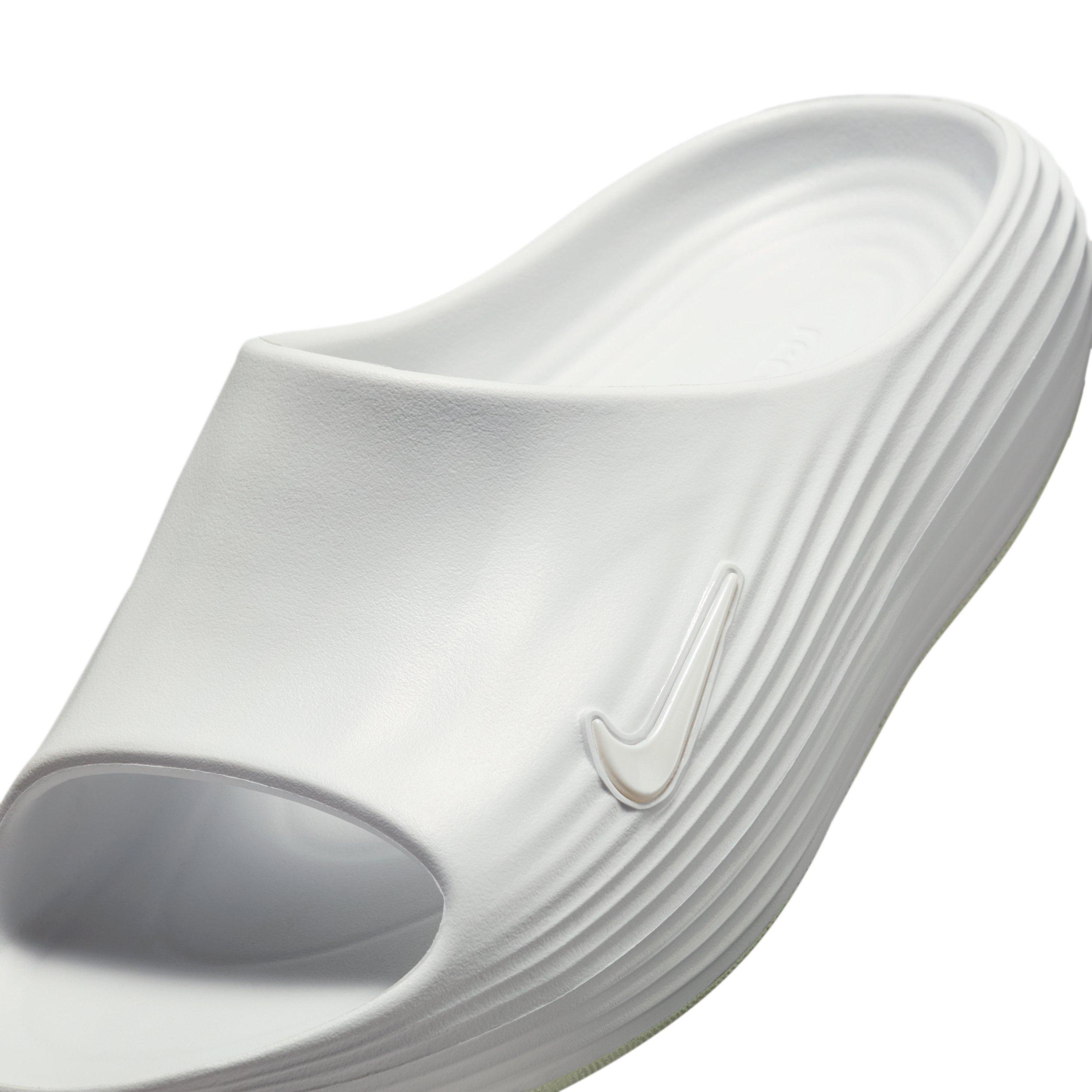 Nike ReactX Rejuven8 "Summit White/Summit White/Summit White" Men's Slide - WHITE/WHITE/WHITE Thumbnail View 6