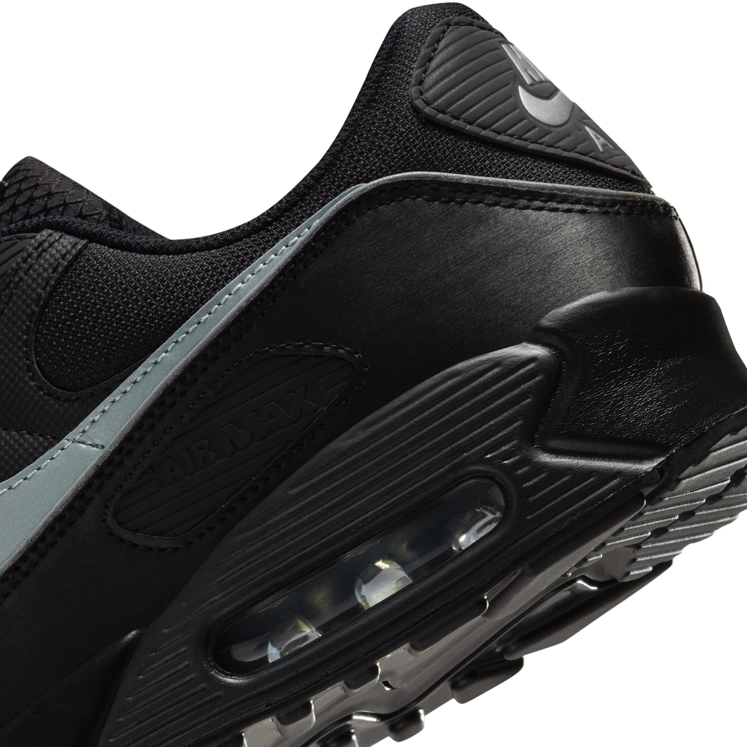 Nike Air Max 90 Premium "Black/Black/Anthracite/Multi-Color" Men's Shoe - BLACK/BLACK/ANTHRACITE/MULTICOLOR Thumbnail View 8