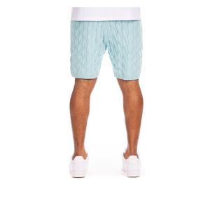 Hustle Gang Men's Bask Shorts - Light Blue - LIGHT BLUE