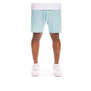 Hustle Gang Men's Bask Shorts - Light Blue - LIGHT BLUE