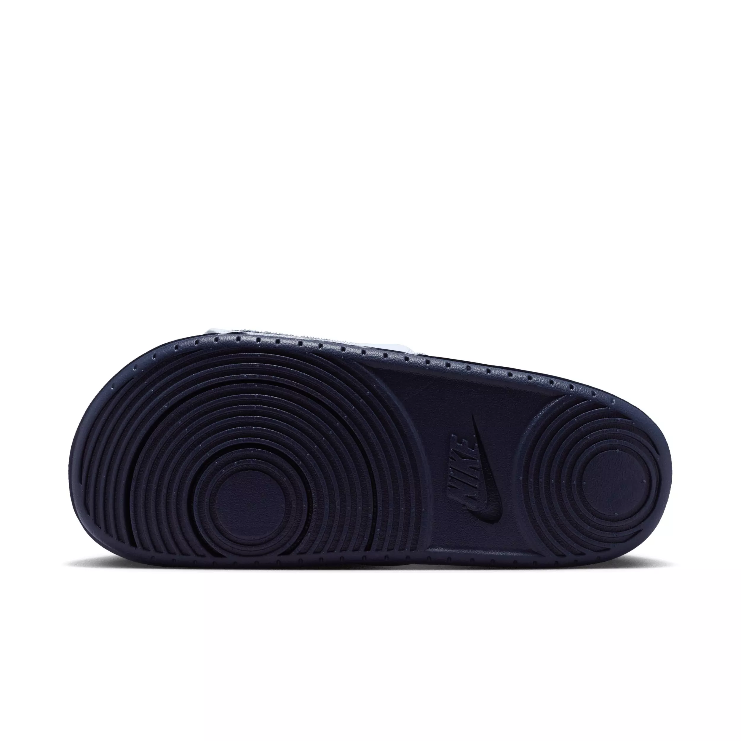 Nike Offcourt Adjust "Black/Midnight Navy/Aluminum" Men's Slide - BLACK/NAVY/ALUMINUM