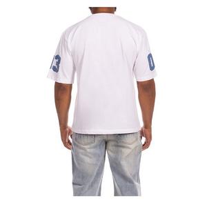 Hustle Gang Men's Alive Knit Short Sleeve T-Shirt - White - WHITE