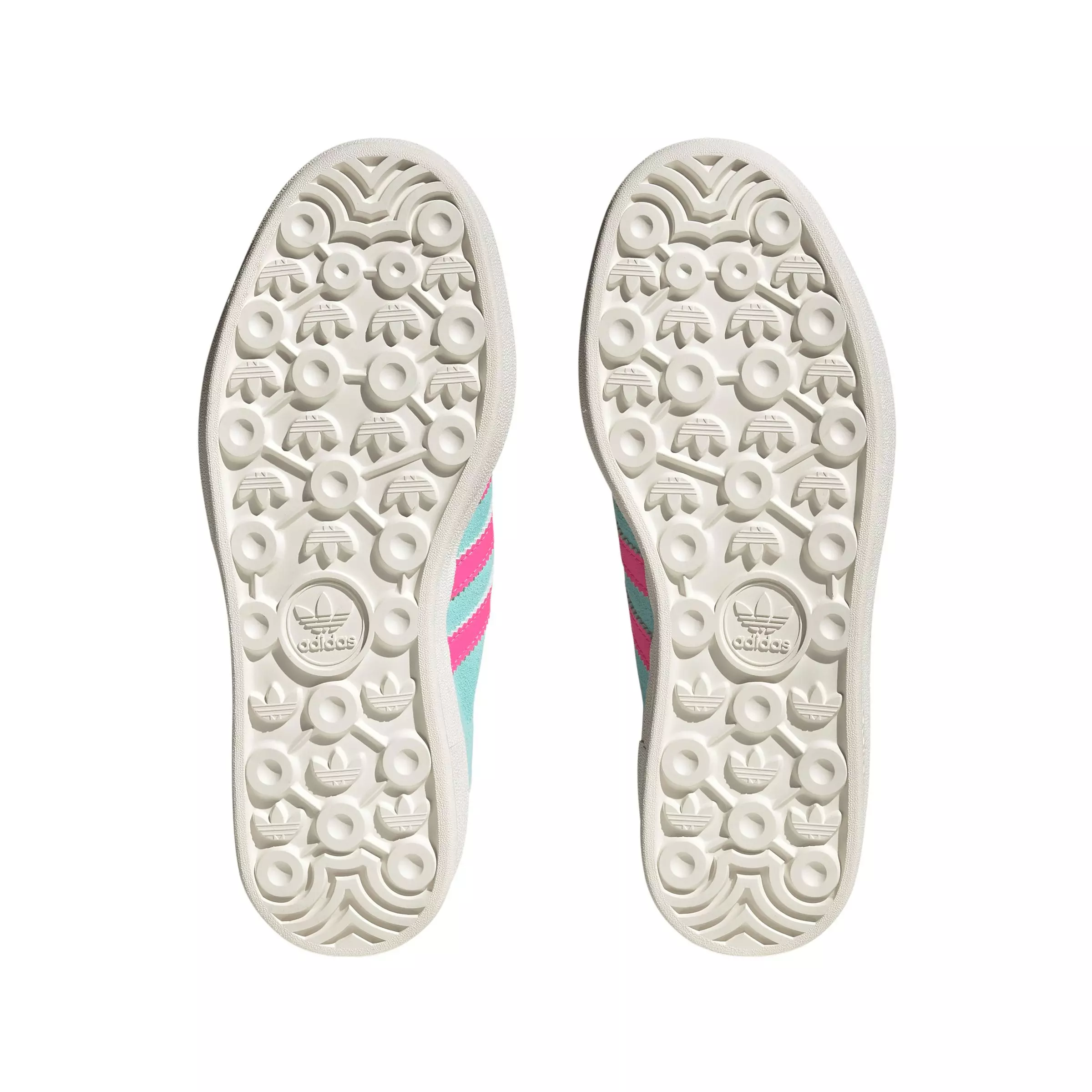 adidas Originals Gazelle "Fla Aqua/Luc Pink/Ftwr White" Women's Shoe - AQUA/PINK/WHITE