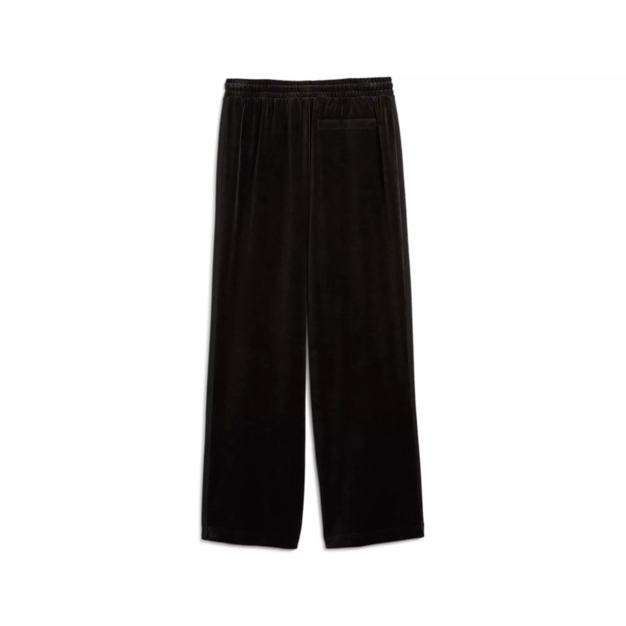 PUMA Men's T7 Oversized Velour Track Pants - Black - BLACK