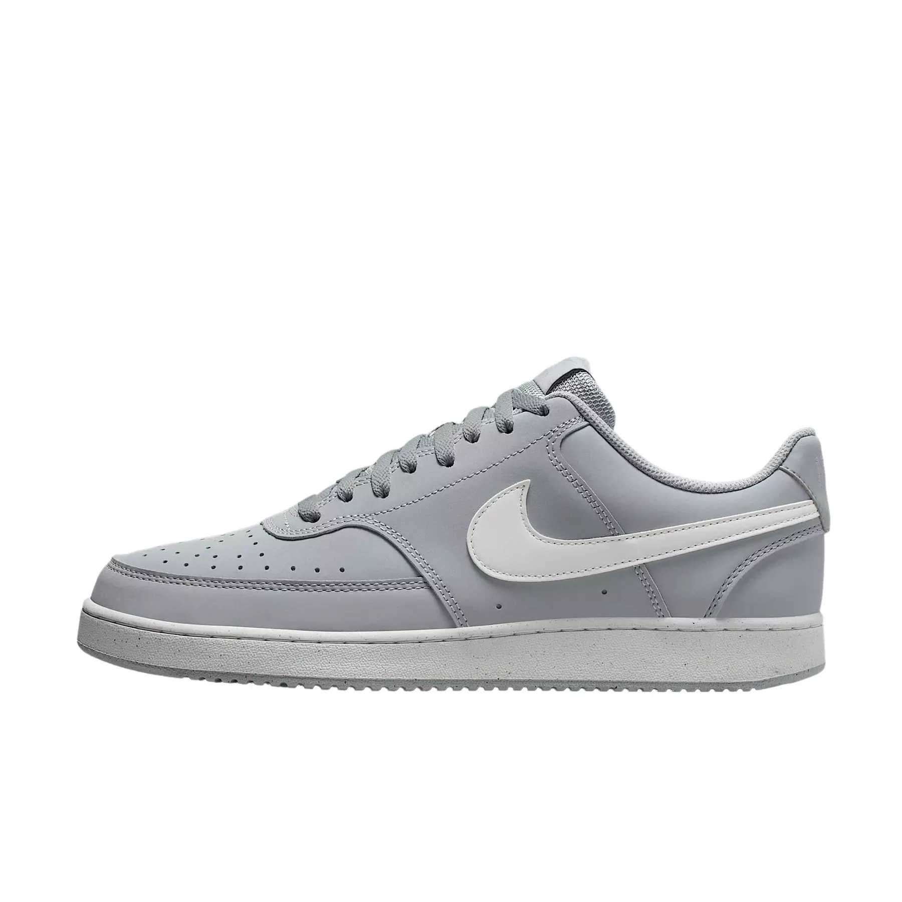 Nike Court Vision Low 2 NBK "Wolf Grey/Summit White" Men's Shoe - GREY/WHITE