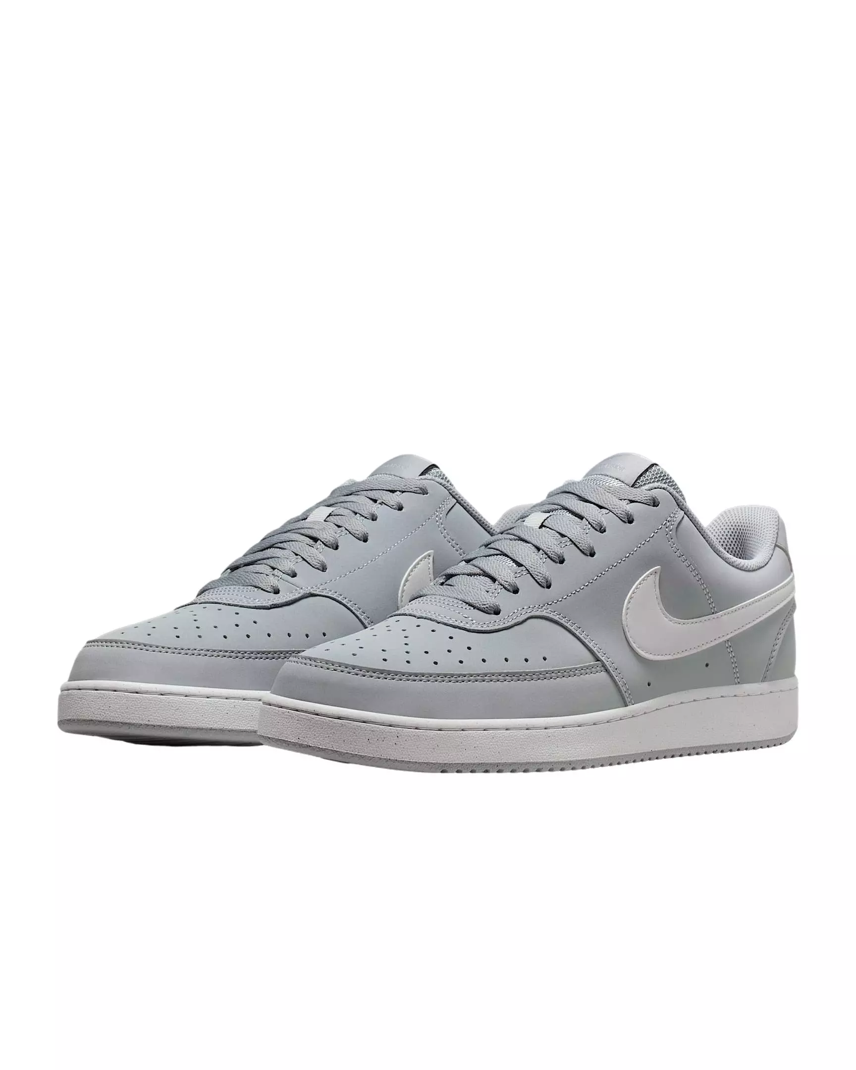 Nike Court Vision Low 2 NBK "Wolf Grey/Summit White" Men's Shoe - GREY/WHITE