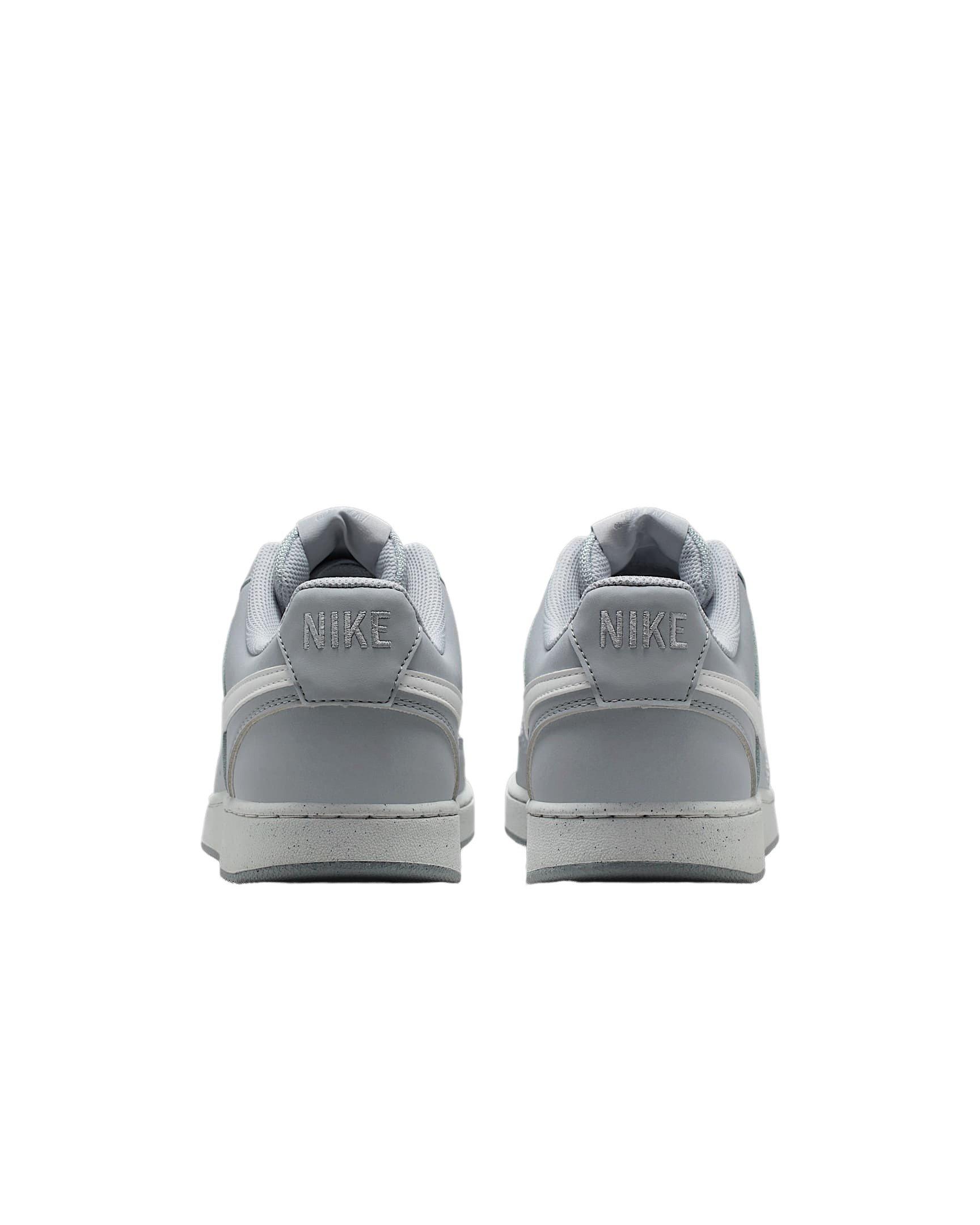 Nike Court Vision Low 2 NBK "Wolf Grey/Summit White" Men's Shoe - GREY/WHITE Thumbnail View 5