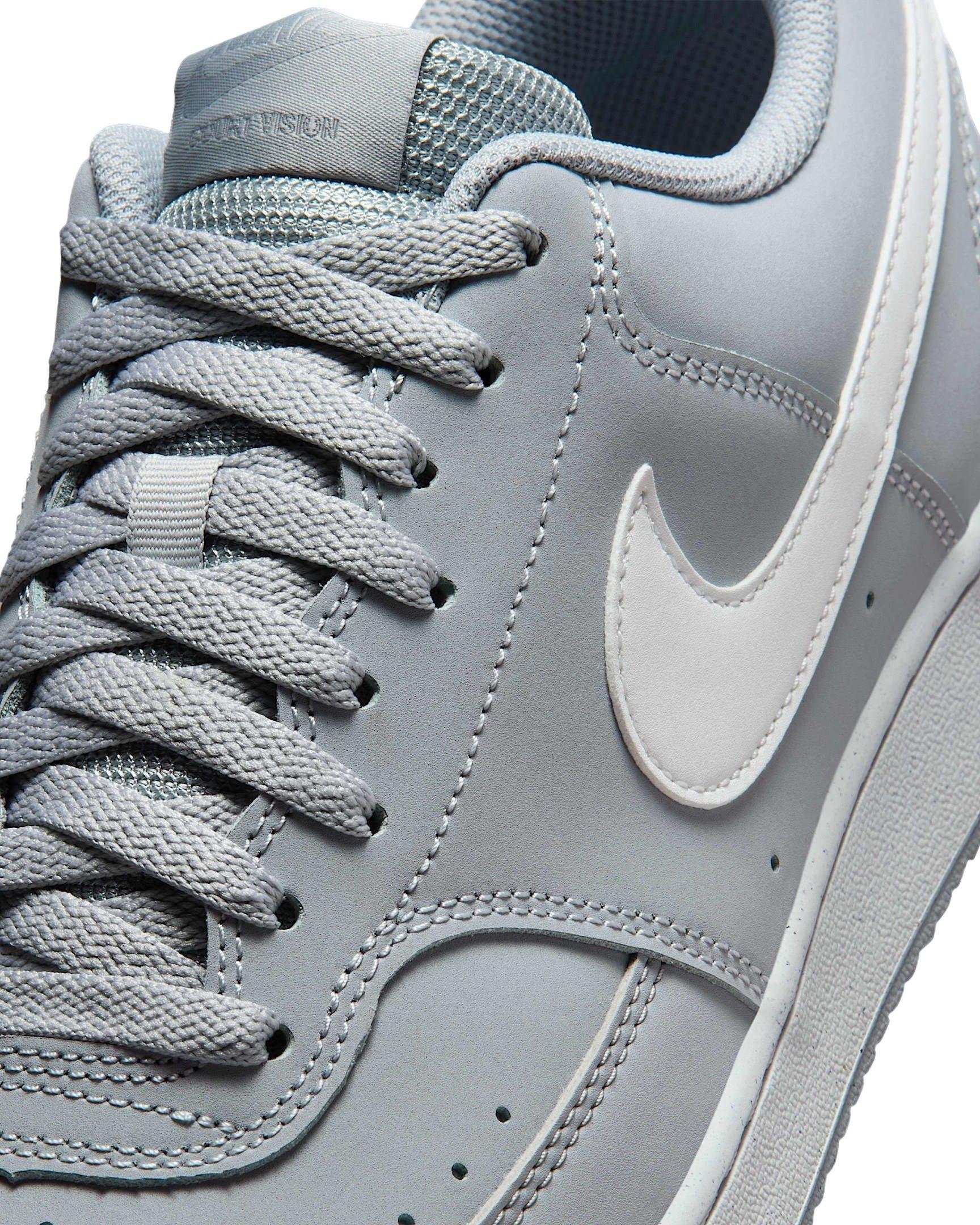 Nike Court Vision Low 2 NBK "Wolf Grey/Summit White" Men's Shoe - GREY/WHITE Thumbnail View 7