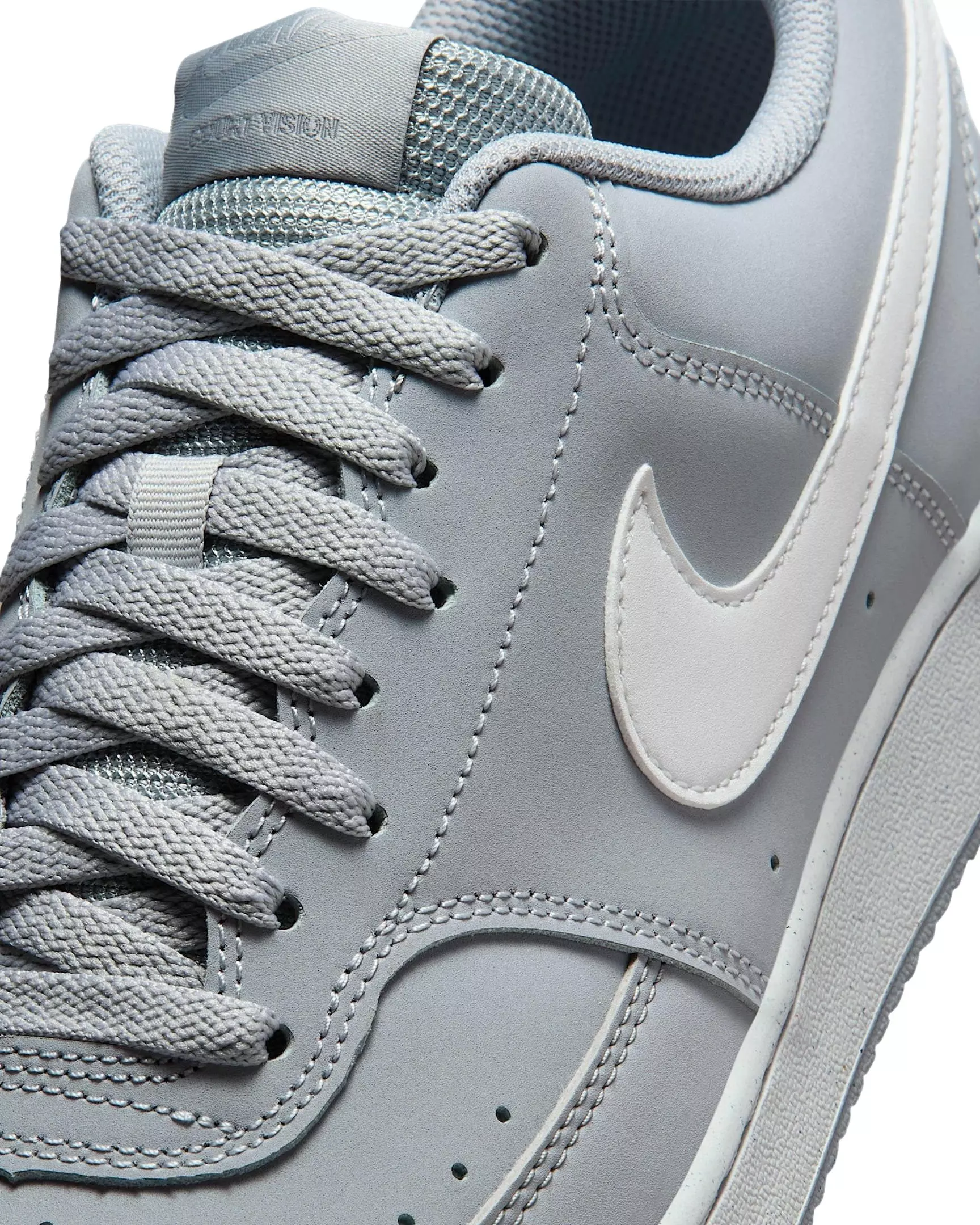 Nike Court Vision Low 2 NBK "Wolf Grey/Summit White" Men's Shoe - GREY/WHITE