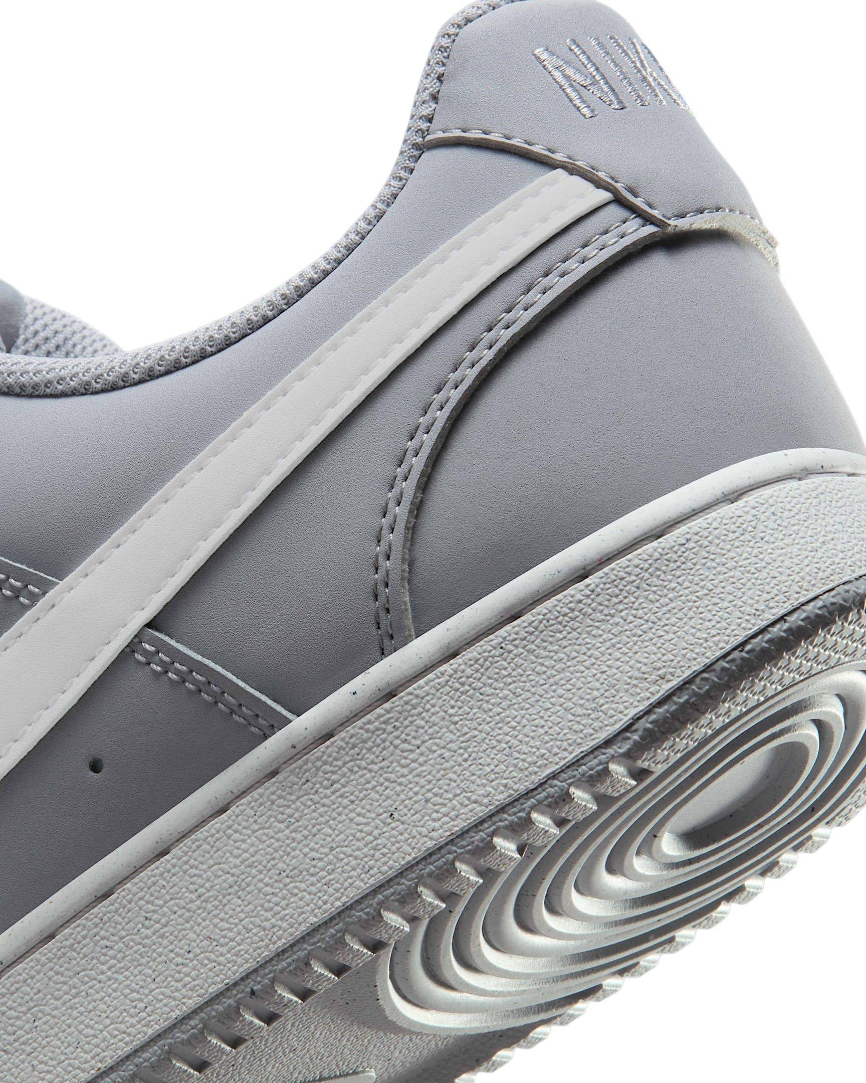 Nike Court Vision Low 2 NBK "Wolf Grey/Summit White" Men's Shoe - GREY/WHITE Thumbnail View 8