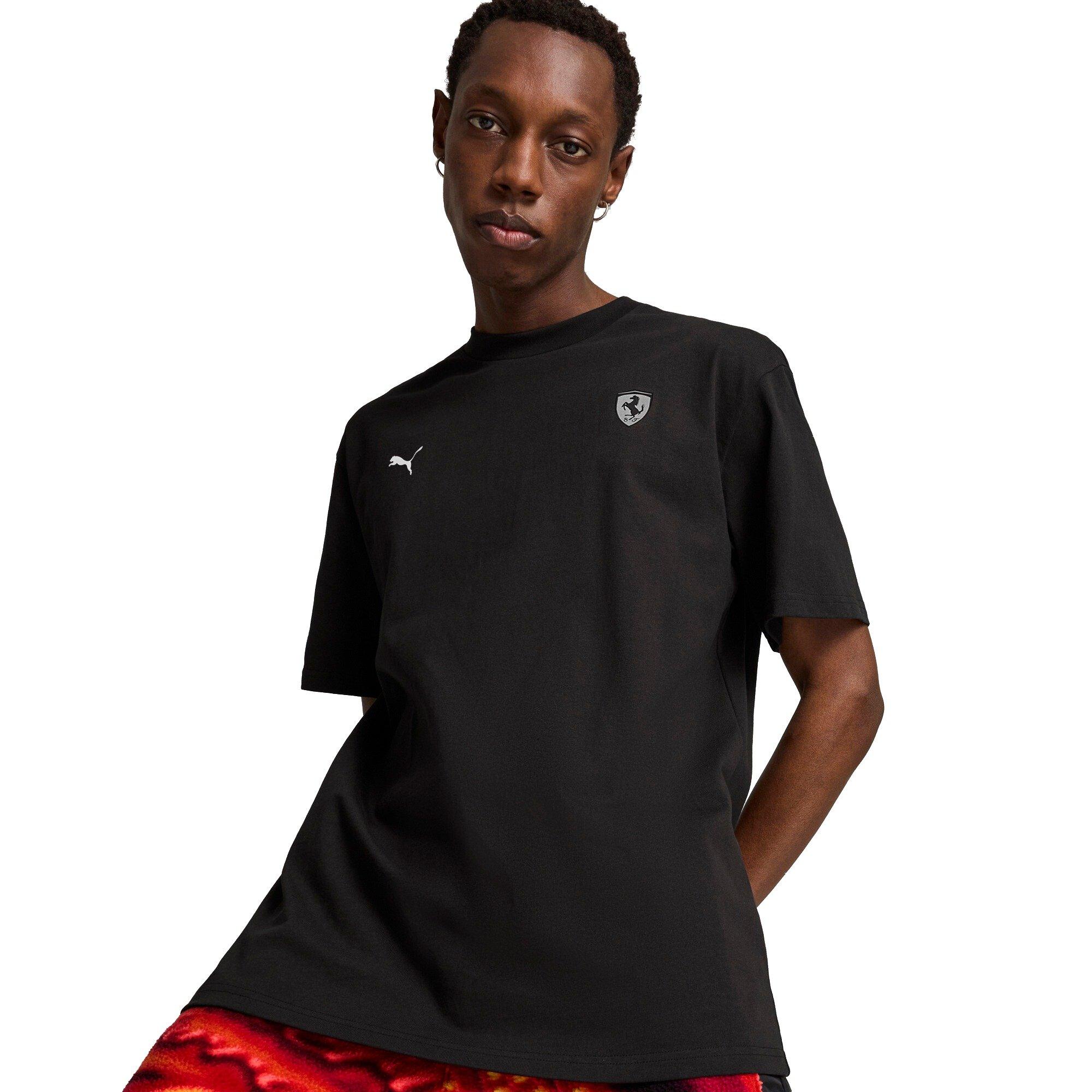 PUMA Men's Ferrari Race Neon Energy​ Tee -Black - BLACK Thumbnail View 1