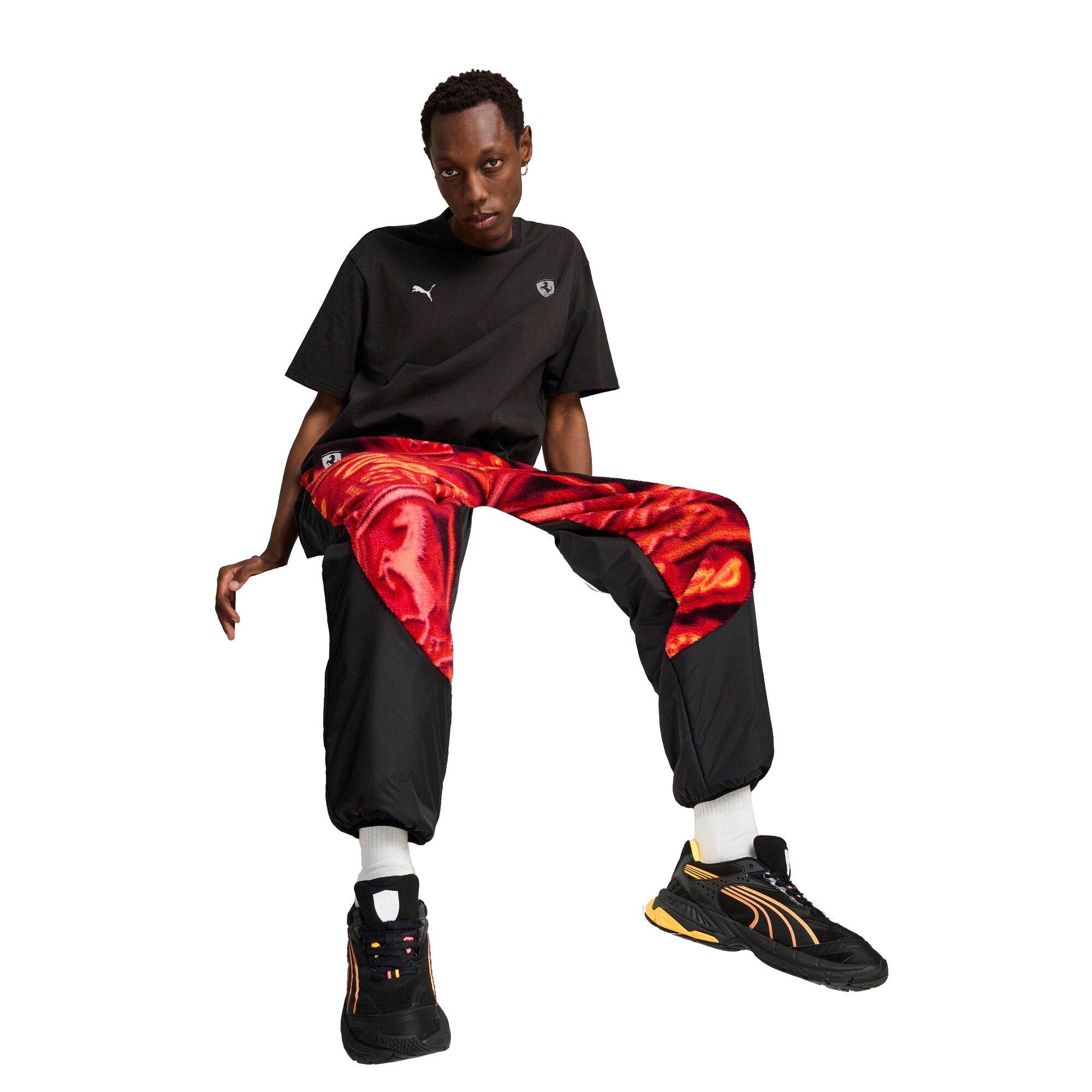 PUMA Men's Ferrari Race Neon Energy​ Tee -Black - BLACK Thumbnail View 3