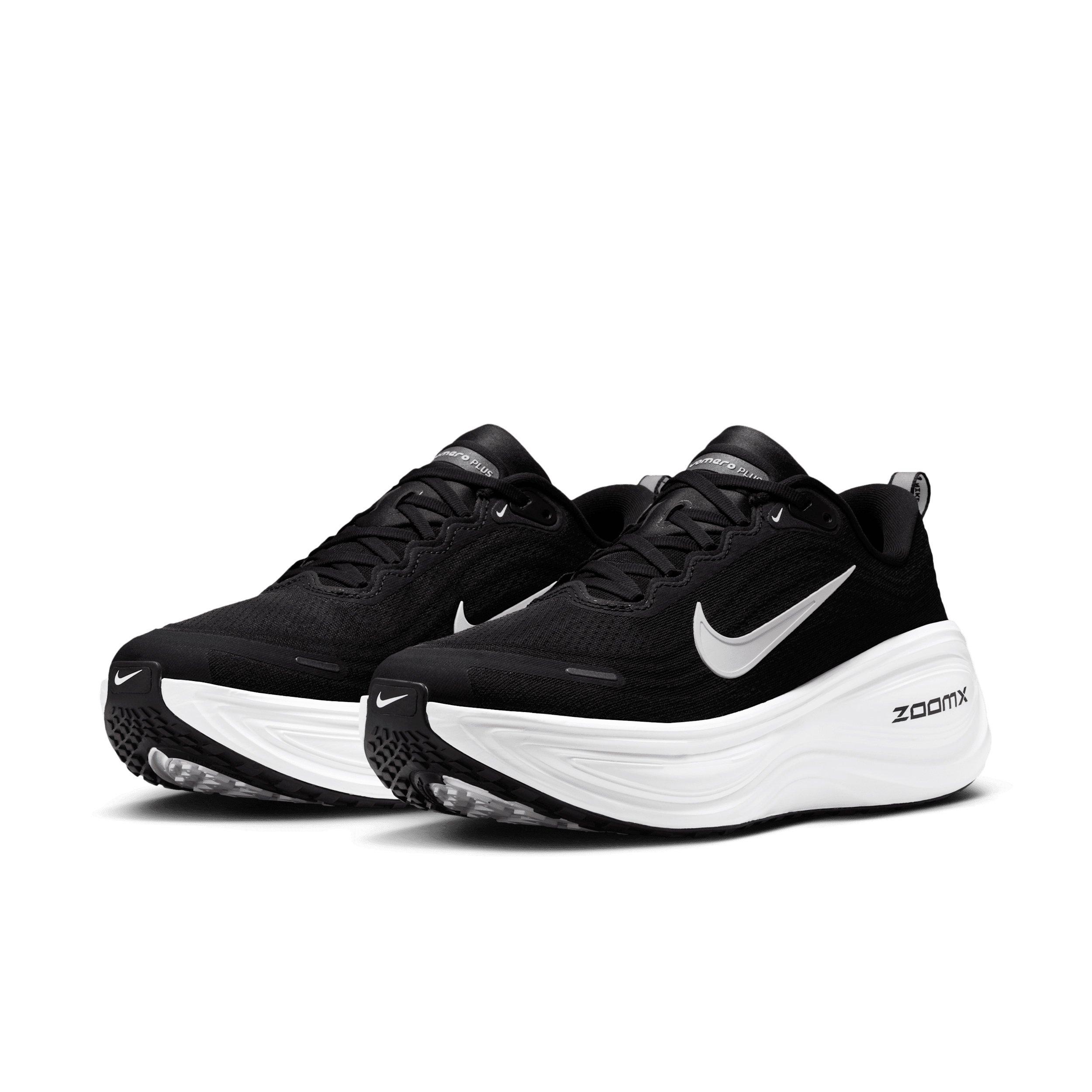 Nike Vomero Plus "Black/Cool Grey/Metallic Dark Grey/White" Men's Running Shoe - BLACK/GREY/DK GREY/WHITE Thumbnail View 3