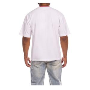 Hustle Gang Men's Third Knit Short Sleeve T-Shirt - White - WHITE