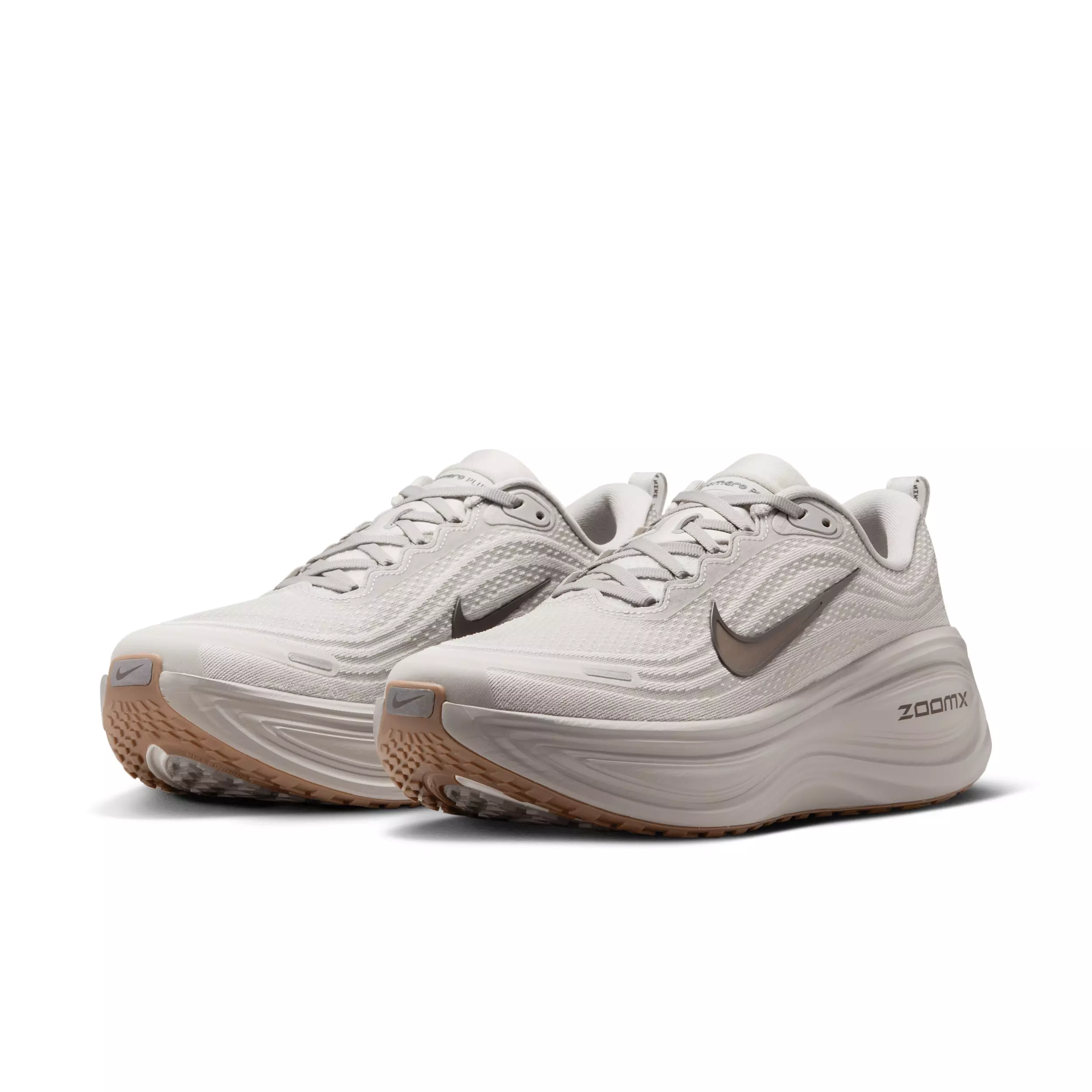 Nike Vomero Plus "College Grey/Light Iron Ore/Gum Medium Brown/Medium Ash" Men's Running Shoe - GREY/LT IRON/MD BROWN/ASH