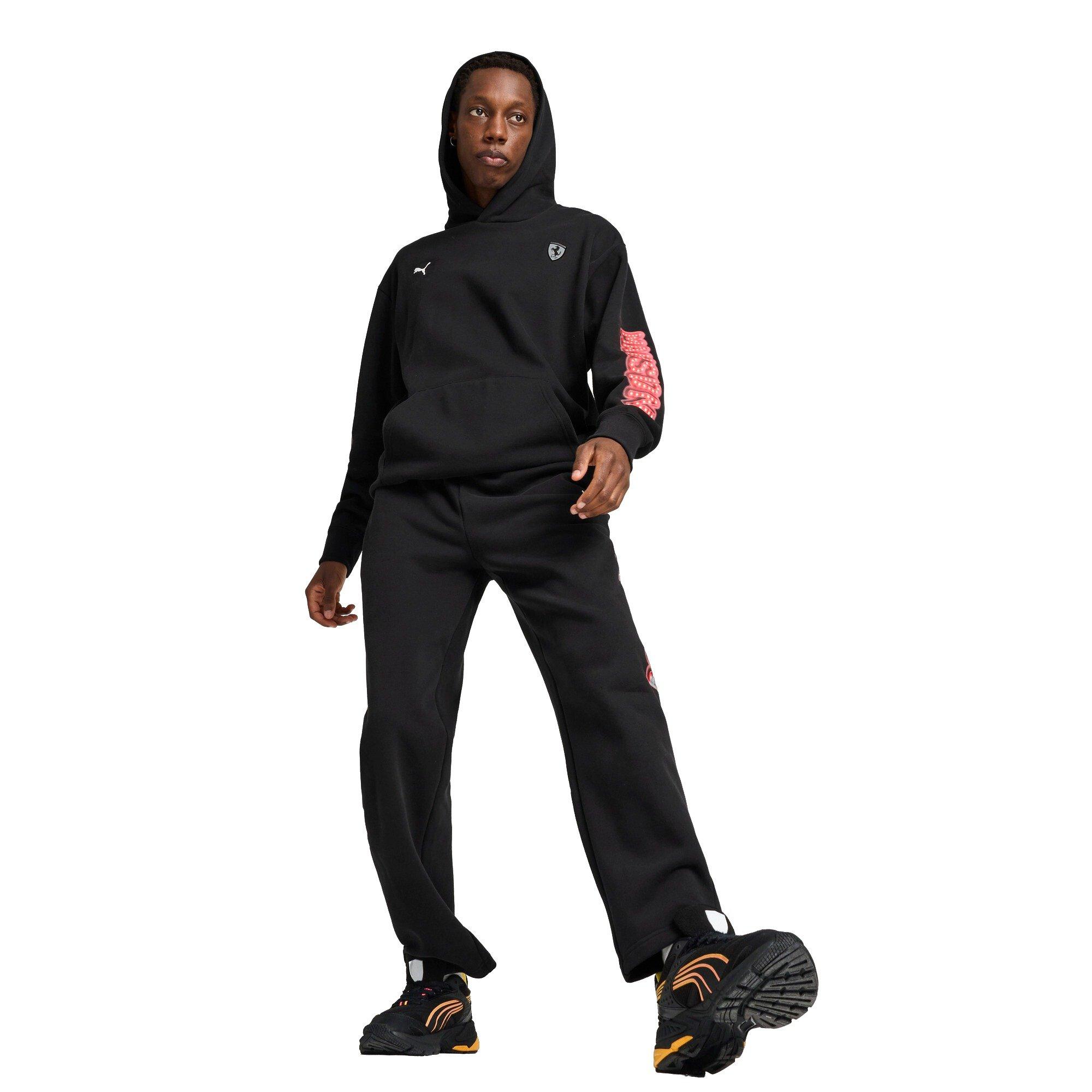 PUMA Men's Ferrari Race Neon Energy​ Pants -Black - BLACK Thumbnail View 5