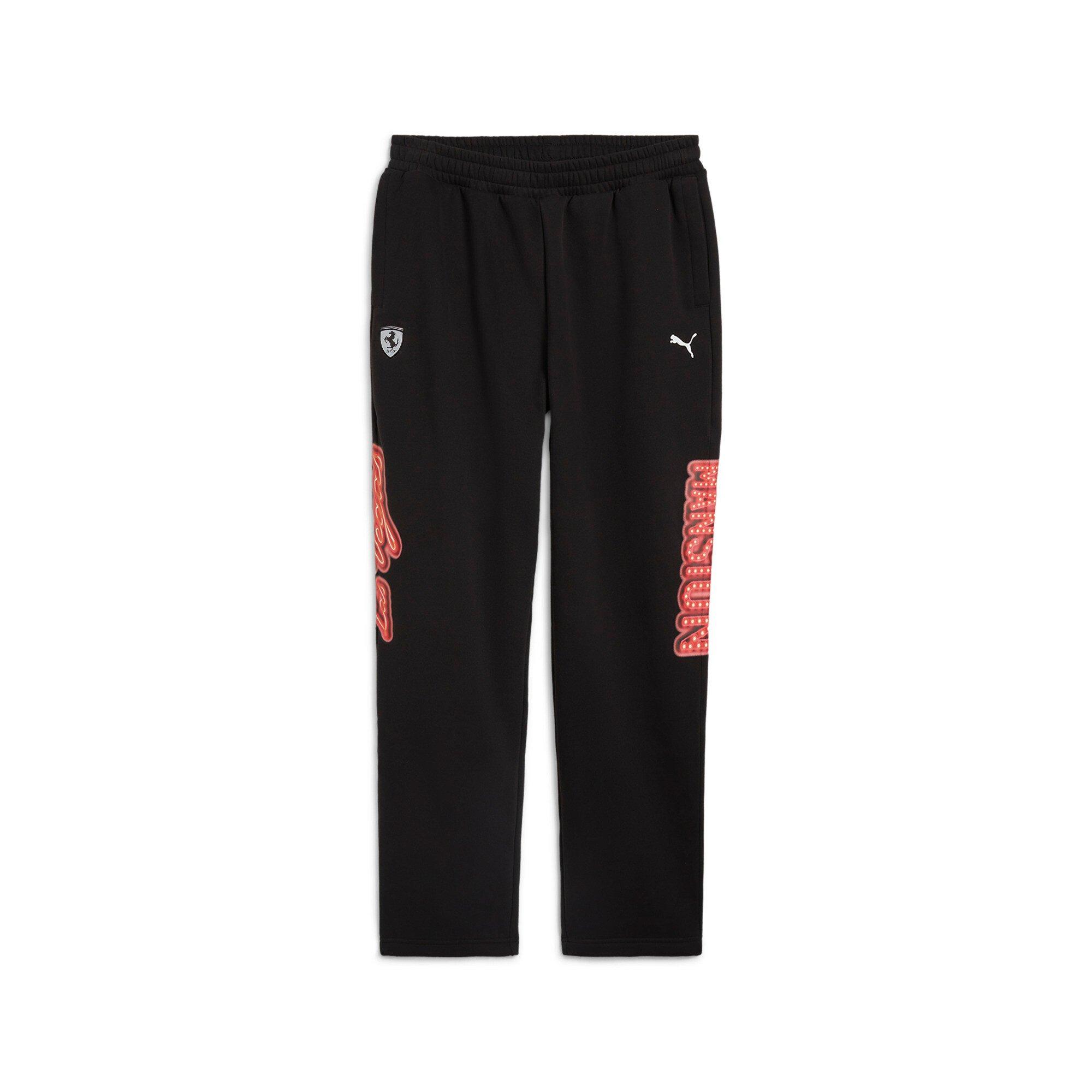 PUMA Men's Ferrari Race Neon Energy​ Pants -Black - BLACK Thumbnail View 6