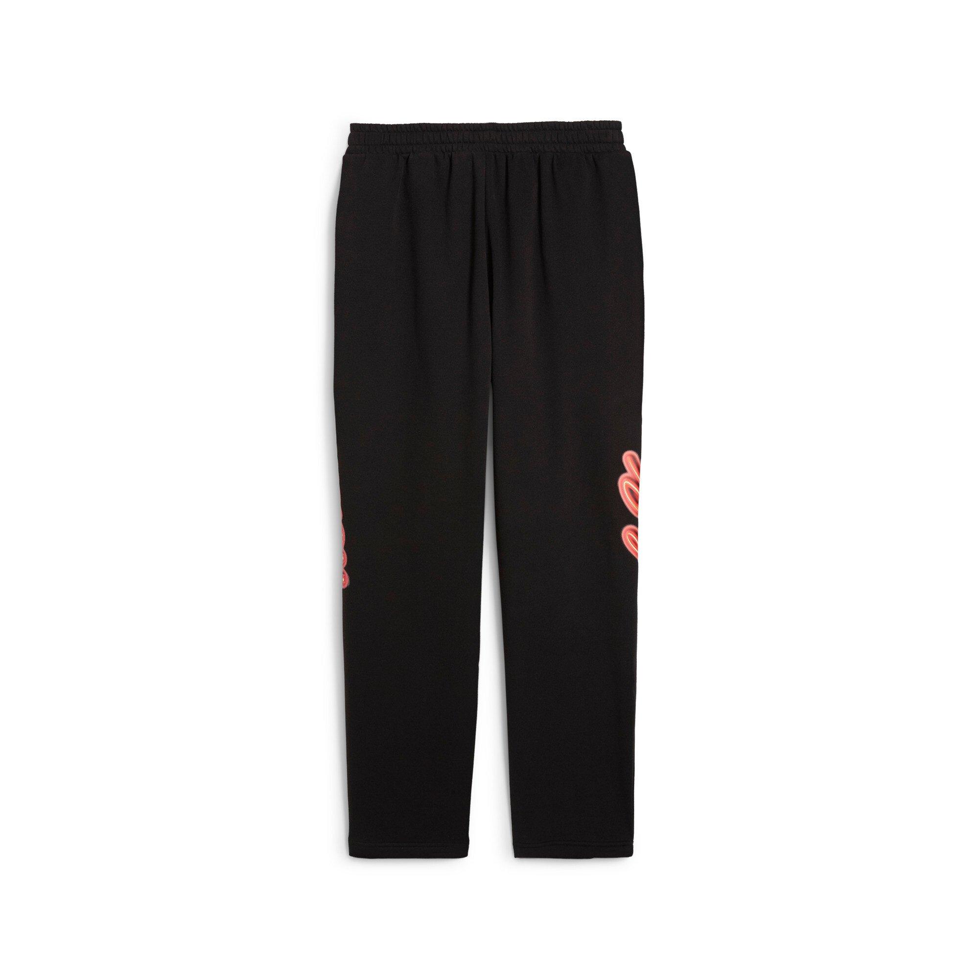 PUMA Men's Ferrari Race Neon Energy​ Pants -Black - BLACK Thumbnail View 7