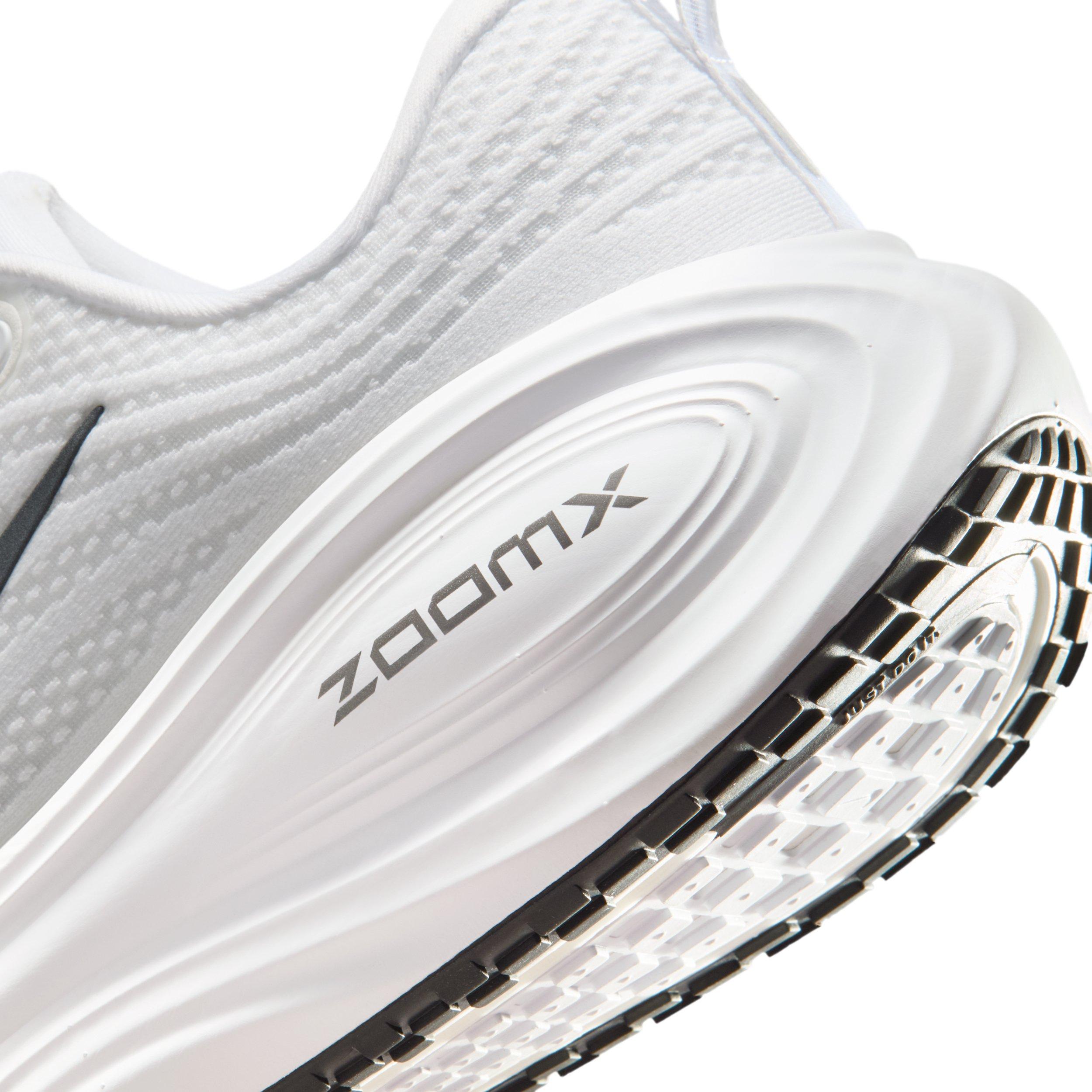 Nike Vomero Plus "White/Dark Smoke Grey/Metallic Dark Grey/Black" Men's Running Shoe - WHITE/DK GREY/DK GREY/BLACK Thumbnail View 8