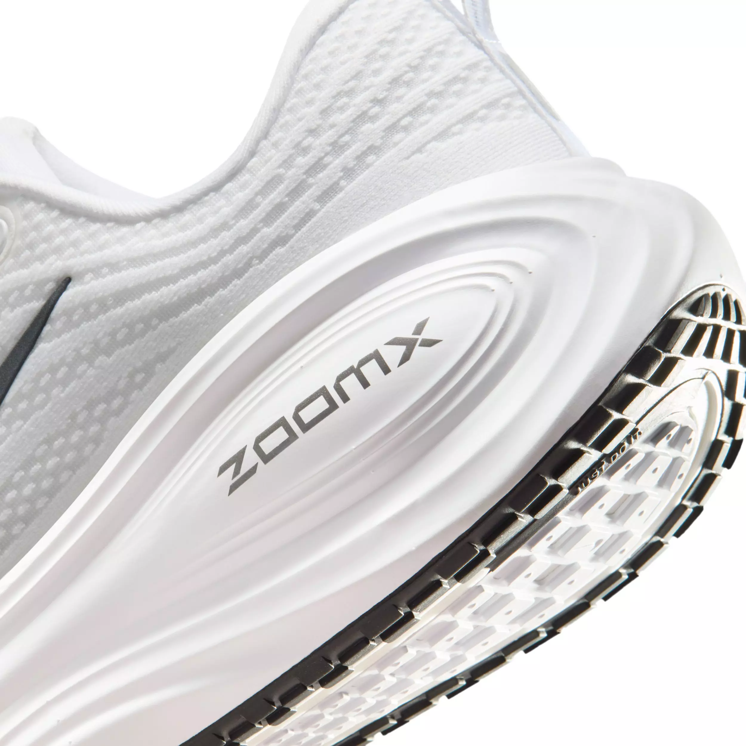 Nike Vomero Plus "White/Dark Smoke Grey/Metallic Dark Grey/Black" Men's Running Shoe - WHITE/DK GREY/DK GREY/BLACK