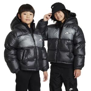 Nike Big Kids' Repel High Synthetic Fill Hooded Jacket - Black