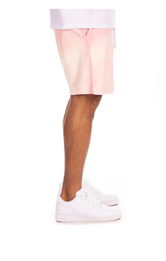 Hustle Gang Men's Unwind Shorts - Pink - PINK