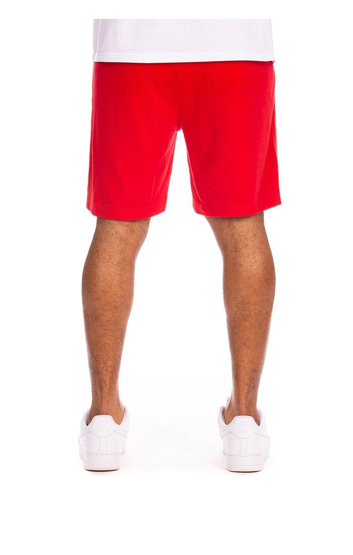 Hustle Gang Men's Working Shorts - Red - RED